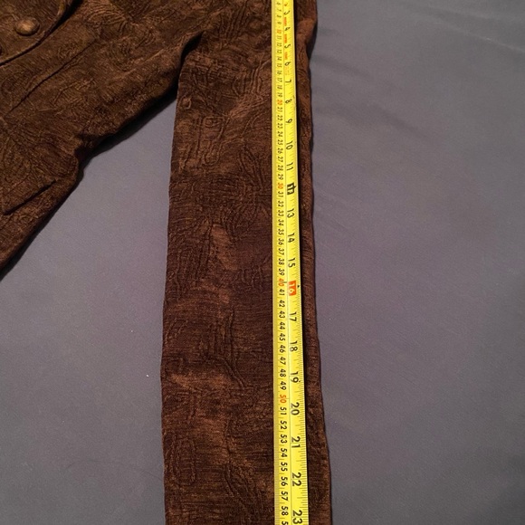 Brown Textured Blazer by J. Peterman - Picture 8 of 16